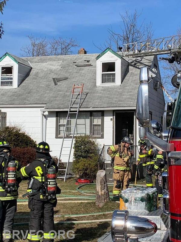 BRVFC Responds to house fire - Black Rock Volunteer Fire Company